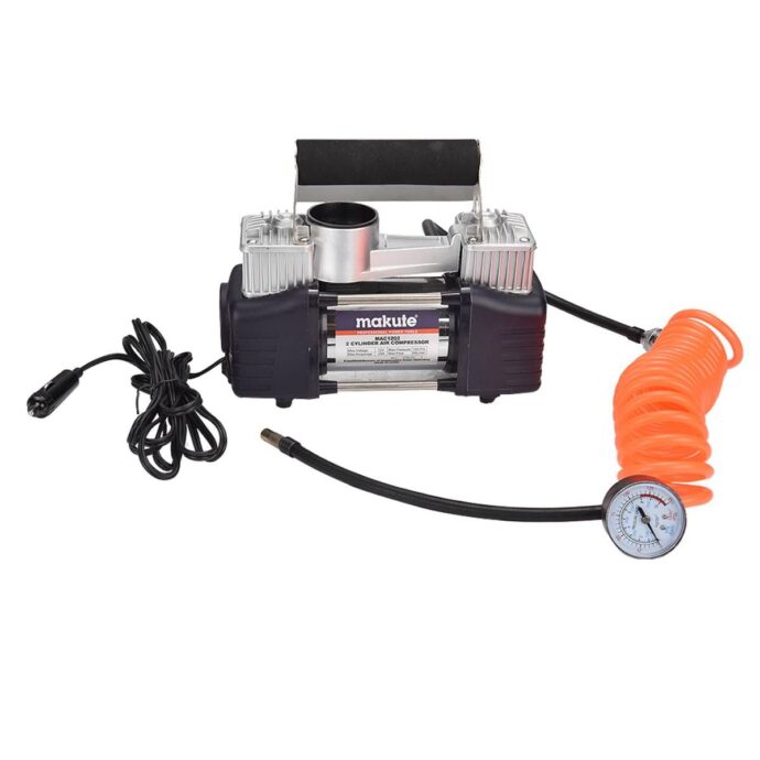 ⁦Makute 2 Cylinder Air Comperssor MAC1202⁩ - الصورة ⁦2⁩